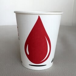 Vaso colección Dona Sangre